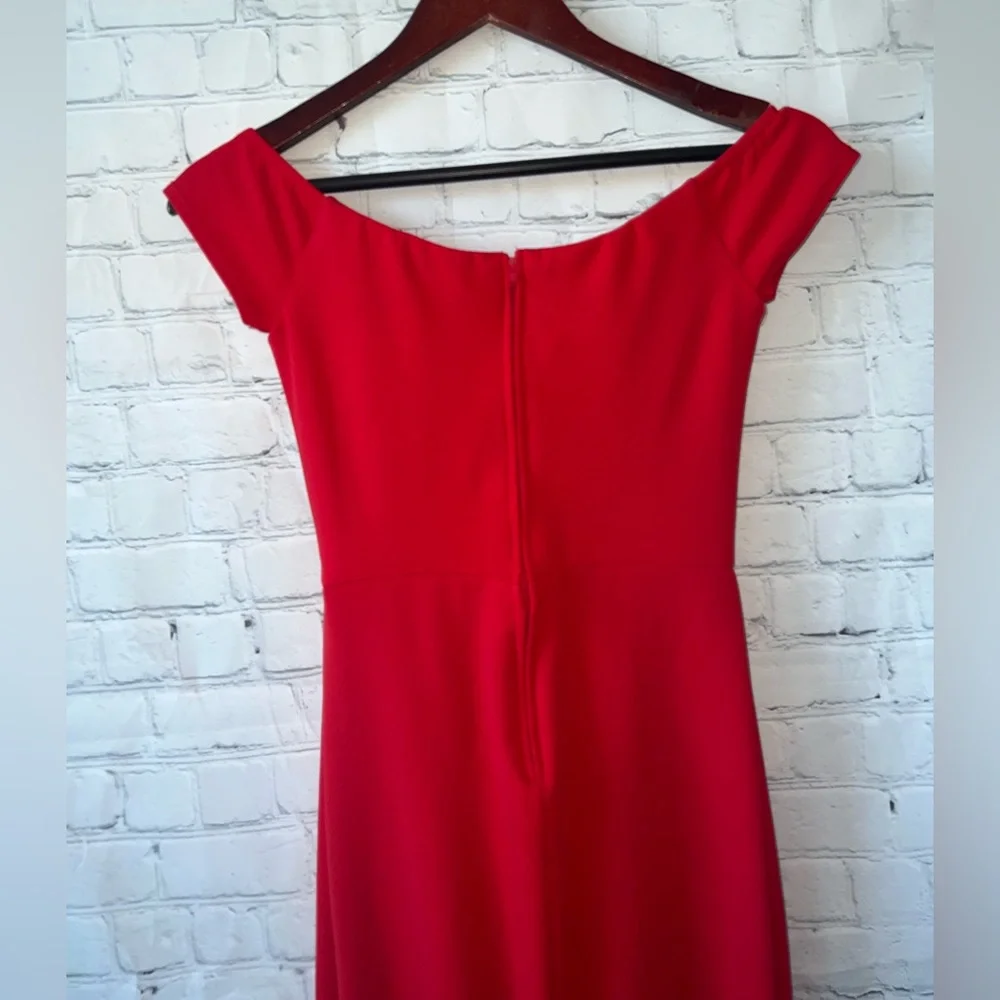Windsor Red long dress size 1/2 - Picture 8 of 12